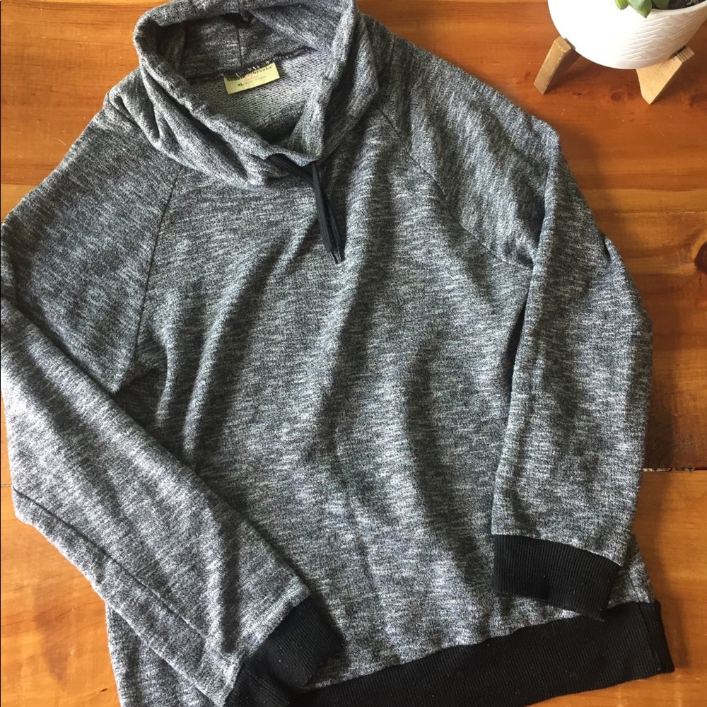 Cowl neck sweatshirt